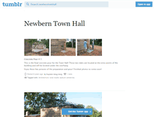 Tablet Screenshot of newberntownhall.ruralstudioblogs.org