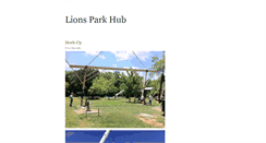 Desktop Screenshot of lionsparkhub.ruralstudioblogs.org